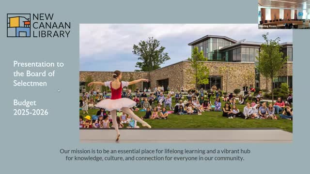 New Canaan Library asks town for baseline budget reset as usage surges