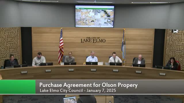 Lake Elmo approves purchase agreements for Olson and Jurick parcels to pursue community athletic park