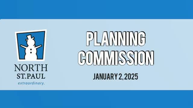 North Saint Paul Planning Commission adopts agenda, approves Dec. 5 minutes and elects chair and vice chair