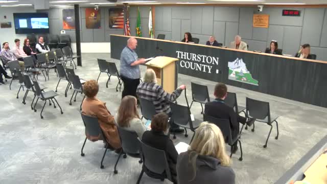 Resident calls for transparency as Thurston County debt and courthouse plans draw questions