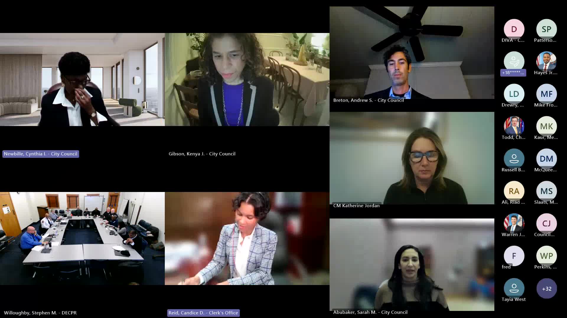 Council adopts committee and board assignments for standing committees and external bodies