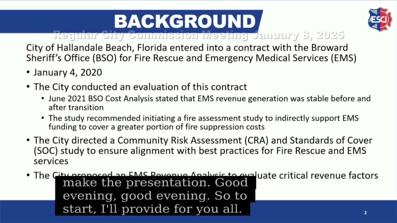 City consultants: Hallandale Beach EMS billing and collections lag; deficit could grow $4M by 2030