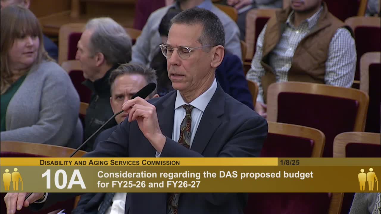 DAS warns of $8.2 million discretionary cut, IHSS cost pressures in FY25–27 budget outlook