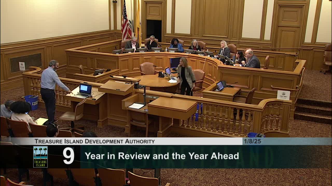 TIDA presents draft FY 2025–27 budget; parks maintenance and subsidy lines flagged for further detail