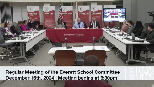 Everett School Committee honors former councilor Chuck DePerry amid national school shooting tragedy