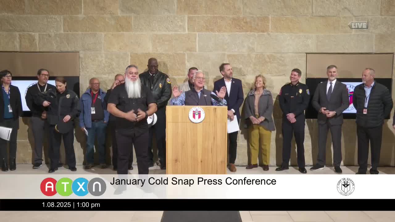 Austin and Travis County open warming centers, activate EOC as cold and rain are forecast
