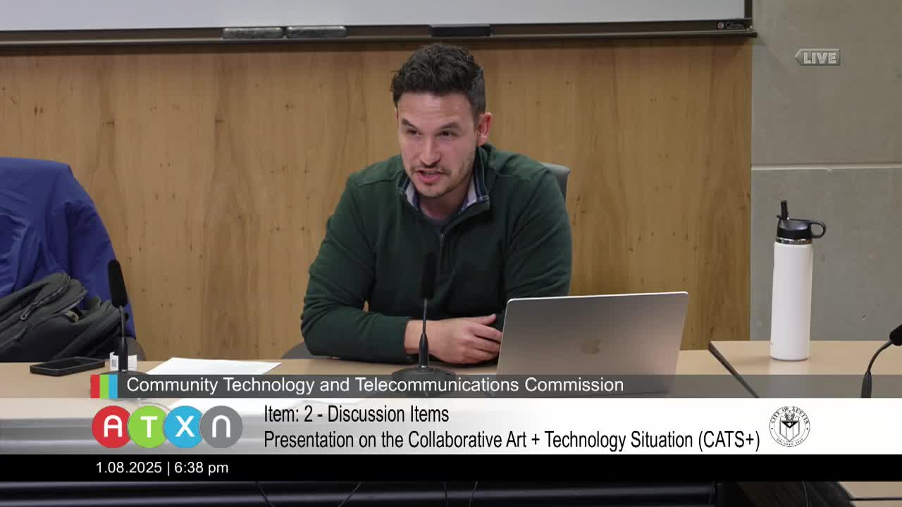 Museum of Human Achievement describes GTOPS-funded digital arts residencies that paid 39 artists