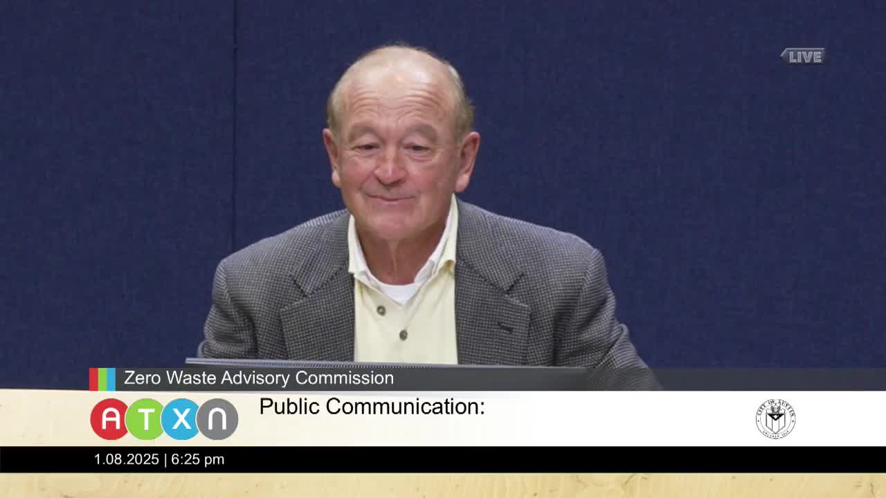 Public Citizen and residents urge support, tracking for Austin's on-call bulk and HHW rollout