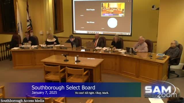 Select Board approves NANS Market on‑premises beer & wine license; approves personnel, stipend and trust appointments