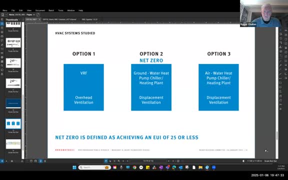 Neary building committee backs ground‑source heat pump after incentives narrow lifecycle cost