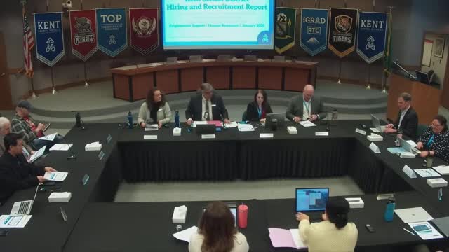 Kent School District details multi-pronged plan to recruit and retain certificated and classified staff