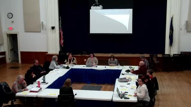 Budget committee splits on wage‑matrix implementation; sets $30,000 contingency and raises town clerk salary to $104,000