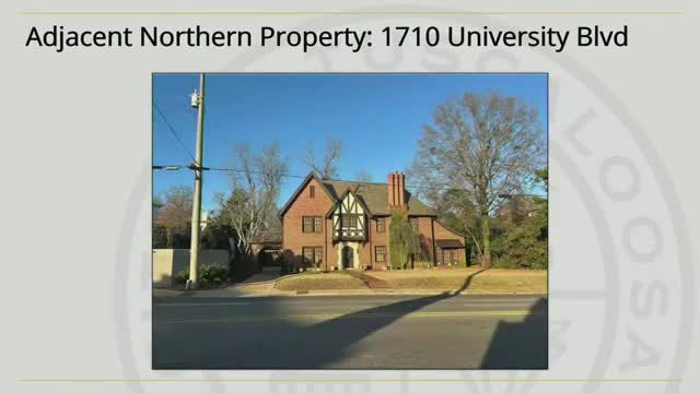 Tuscaloosa Historic Preservation Commission continues driveway/patio modification case; approves five exterior alteration requests