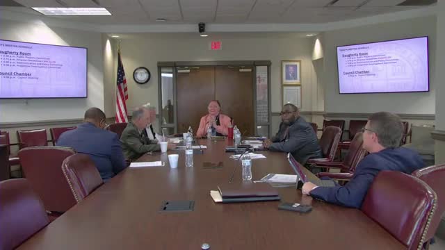 Council votes to enter executive session to discuss security plans; city attorney certifies legal basis