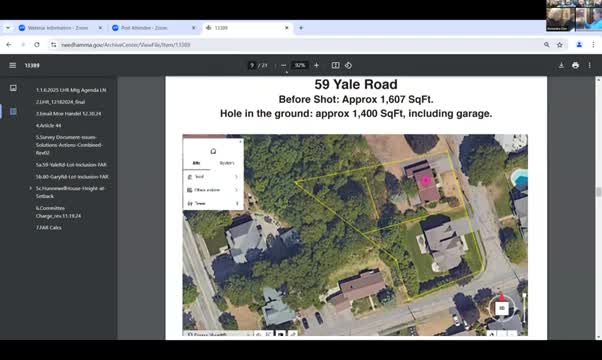 Needham developers face scrutiny over oversized homes in residential neighborhoods