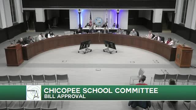 Chicopee School Committee approves three warrants totaling $4.46 million, adopts policy second readings, approves MOA and moves to executive session
