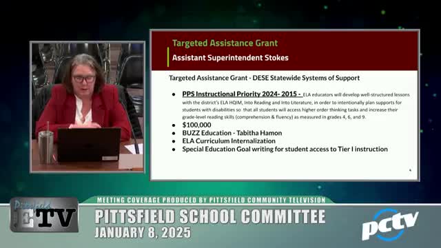 School Committee renews Taconic vocational admissions policy; district reports rising enrollment and Chapter 70 revenue