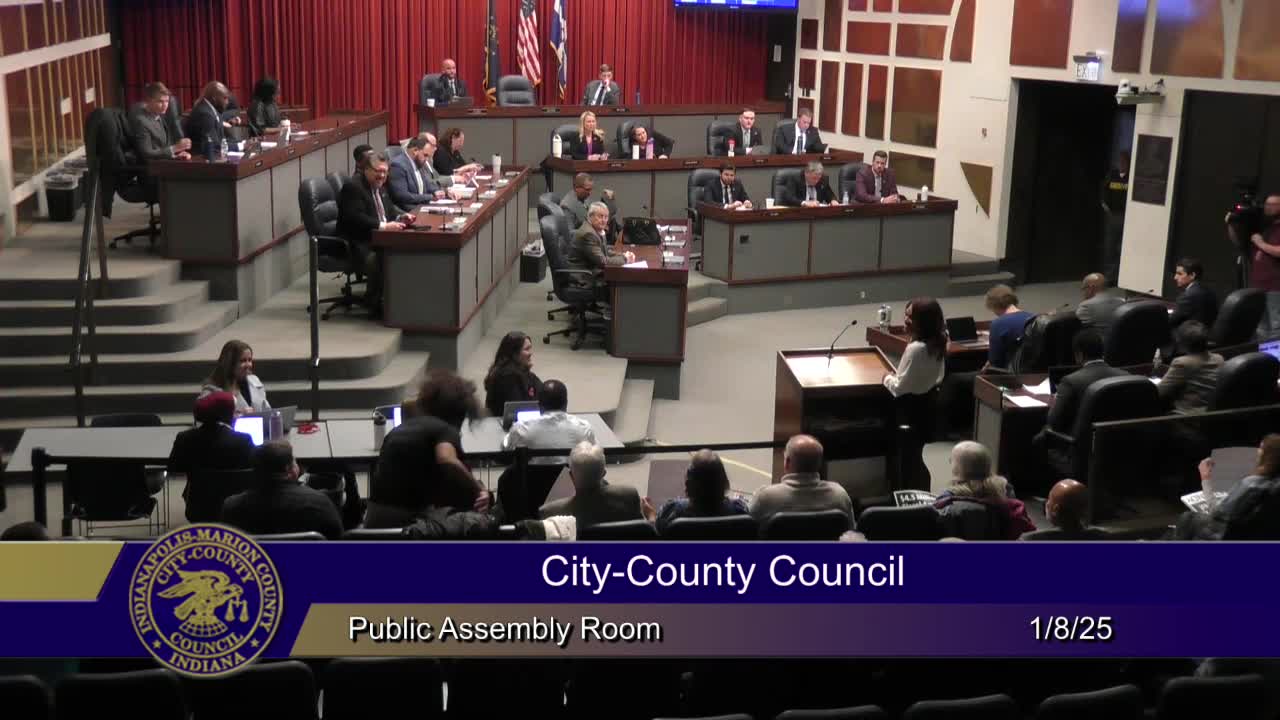 Indianapolis City-County Council elects leaders, confirms appointments and approves rezonings, PILOT and parking permit rules
