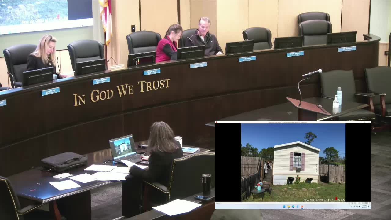 Bay County magistrate affirms abatements, liens and fines across eight code-enforcement cases
