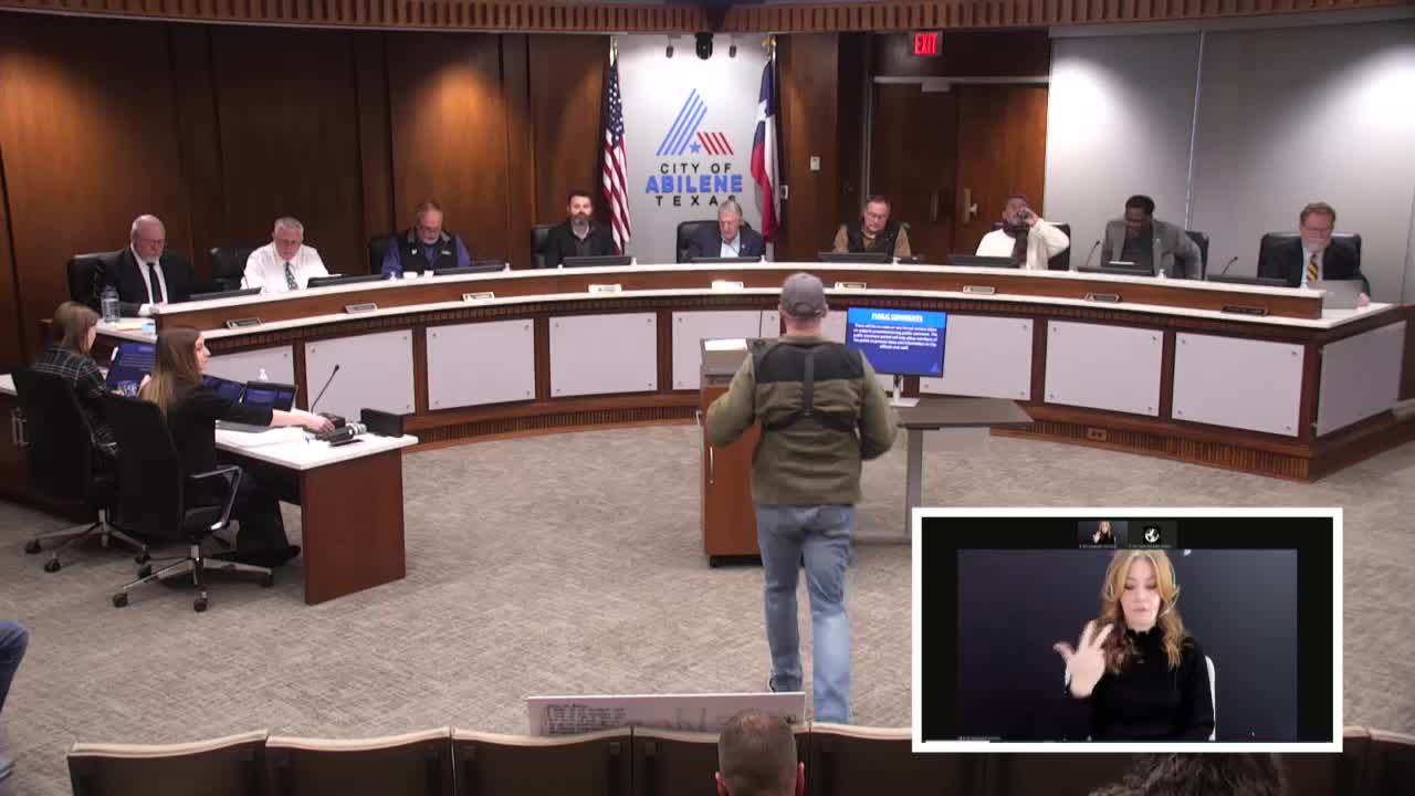 Resident tells Abilene council Rise Church discipleship homes house dozens, urges public hearing and investigation