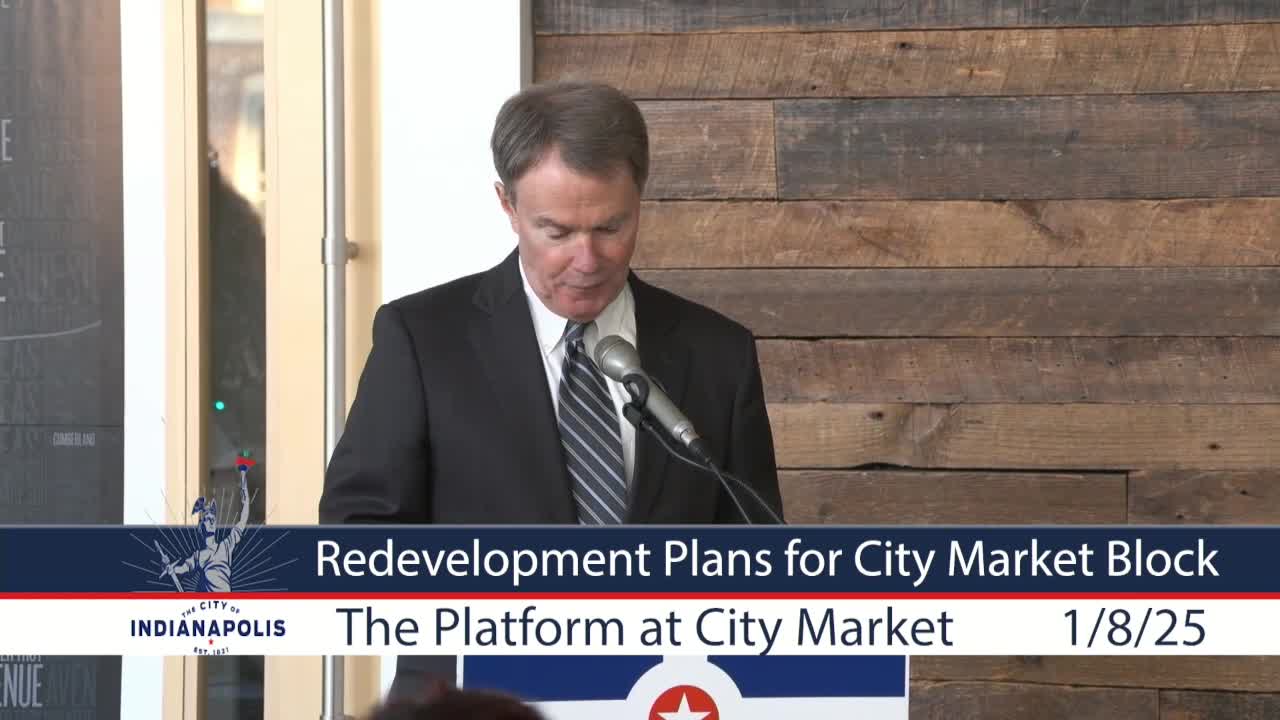 Indianapolis launches City Market redevelopment to boost economy and preserve history