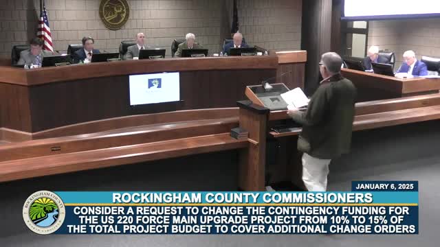 Rockingham County approves pay plan, infrastructure moves and sells old jail lot; discusses fire district merger and pipeline resolution amid public concern