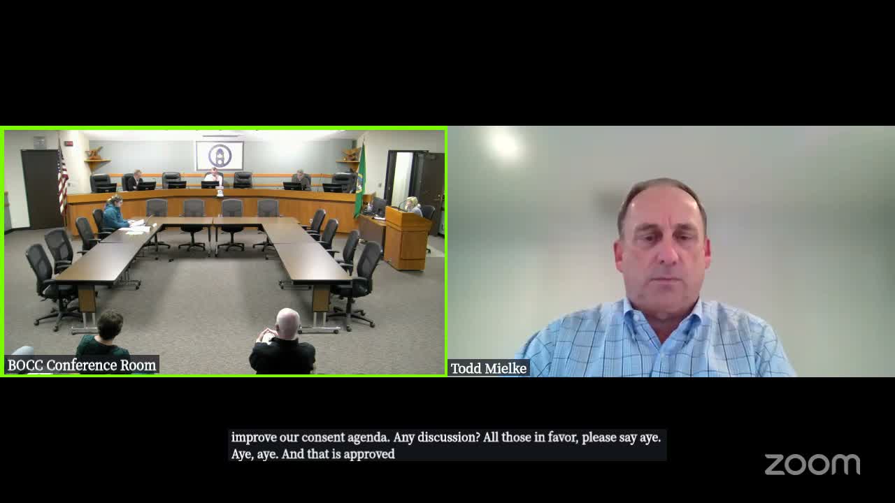 Commissioners ratify emergency road repair, approve ARPA swap and waive procurement rule for coroner gurney