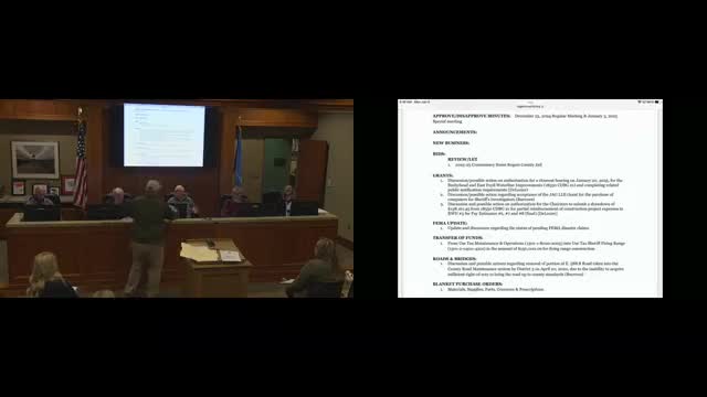 Rogers County staff report 12 FEMA projects submitted; some obligations received and SafeRooms reimbursements begin