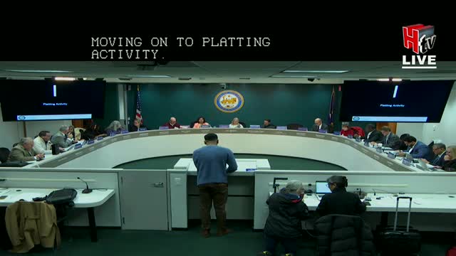 Planning Commission approves consent items and a slate of plats and variances on Jan. 9, 2025