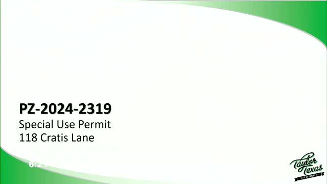 Taylor council denies special-use permit for 300-foot cell tower near residence on Kratos Lane