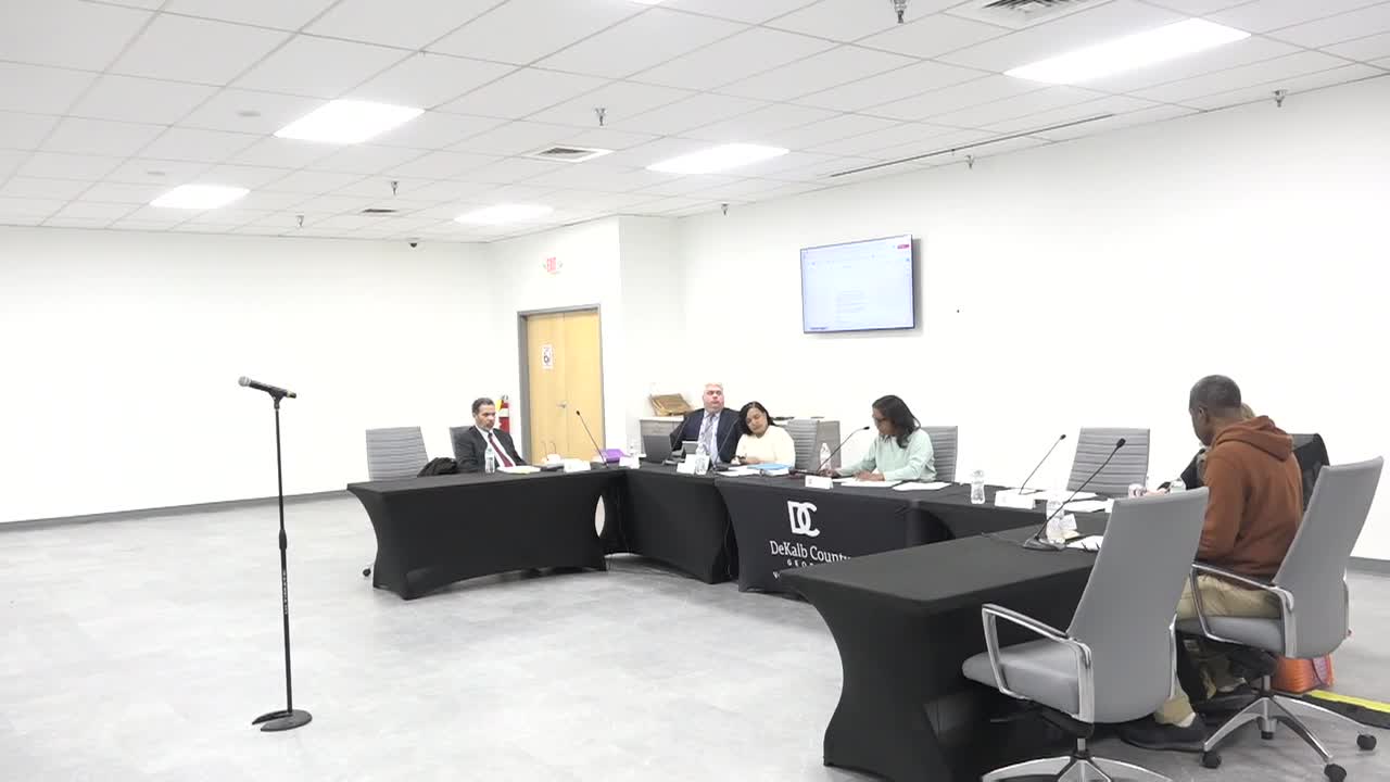 DeKalb board schedules probable-cause hearings for five voter challenges, directs staff to seek earlier special meeting