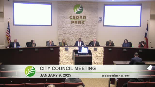 Votes at a glance: Cedar Park council actions on consent agenda, appointments and tabling of an economic development appointment