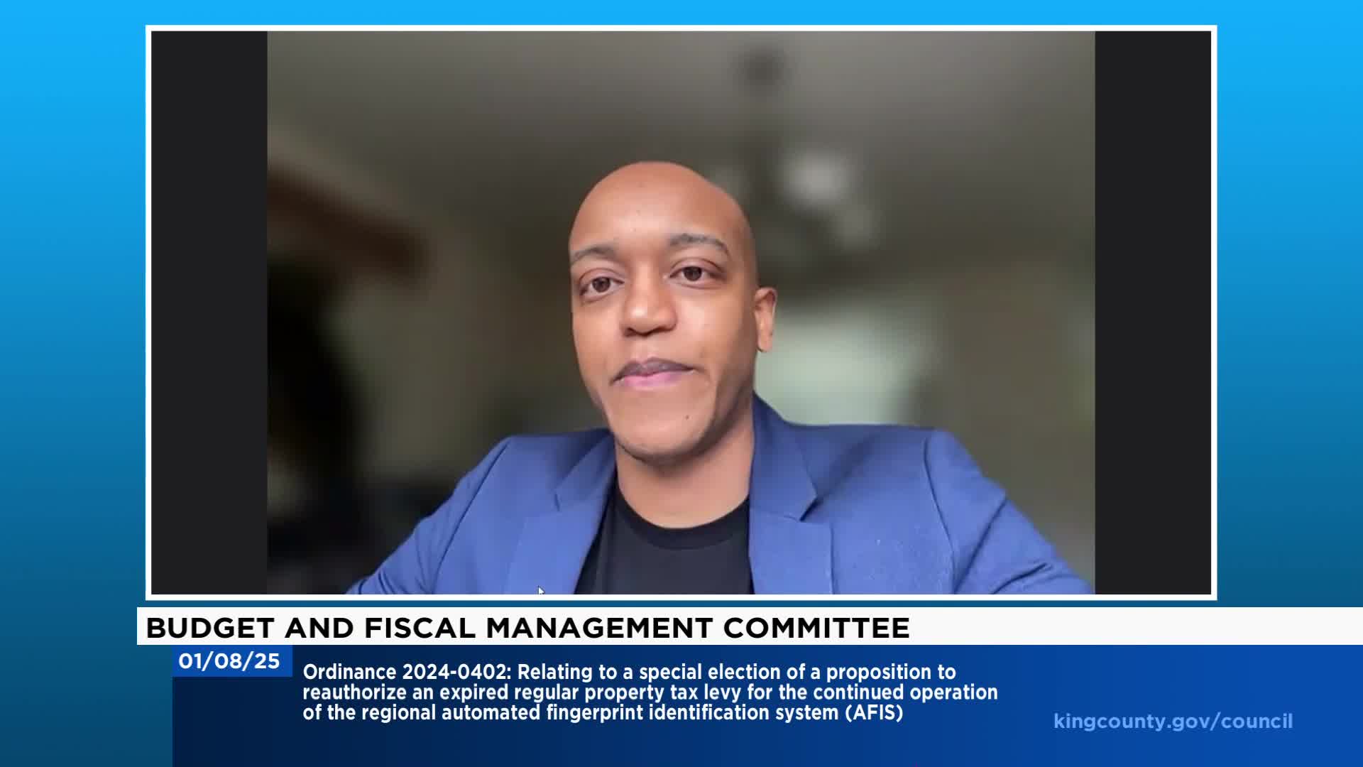 Committee approves forwarding APHIS fingerprint levy to April ballot