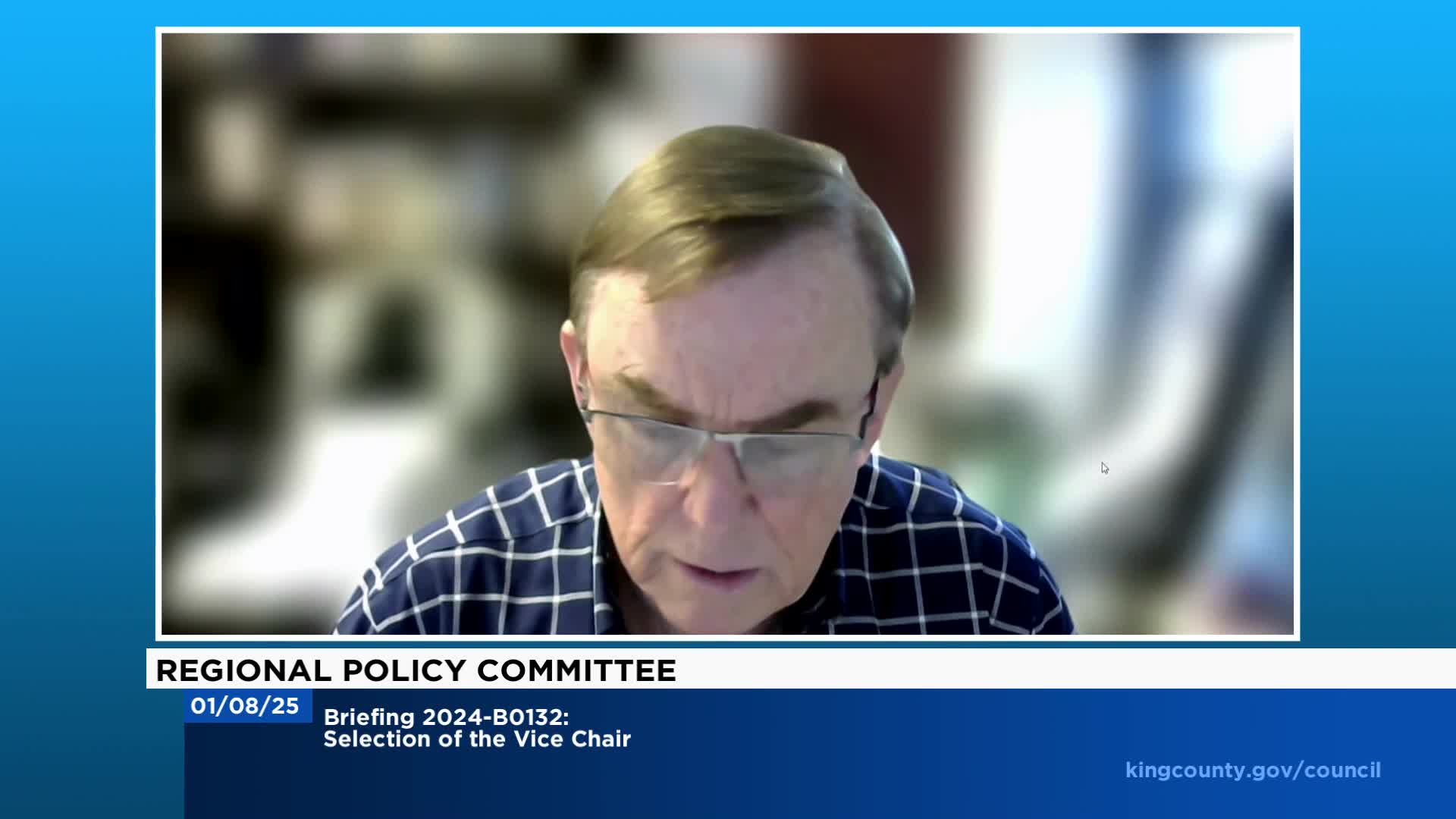 Mayor Nancy Backus elected vice chair of King County Regional Policy Committee