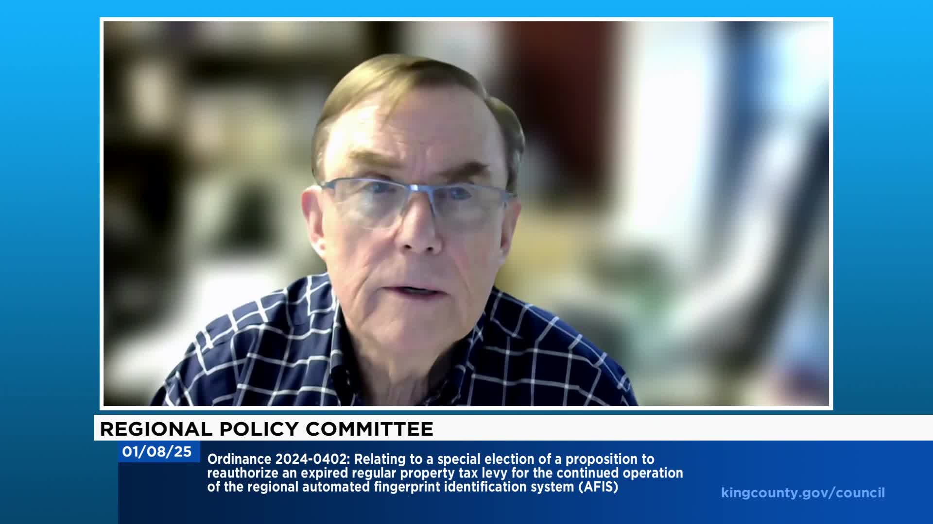 RPC approves sending proposed APHIS levy to April 22, 2025 special election; levy would fund regional fingerprint-identification system