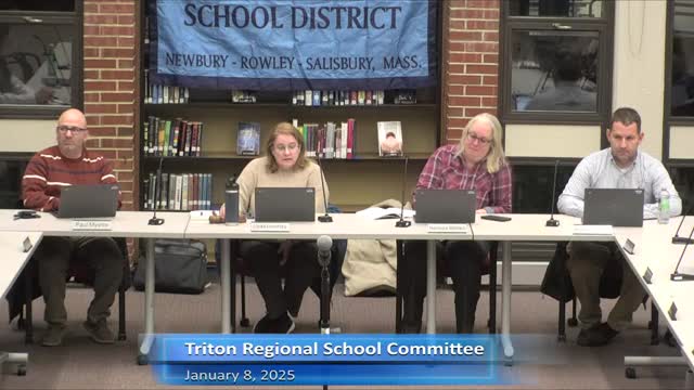 Votes at a glance: Triton School Committee actions, Jan. 8, 2025