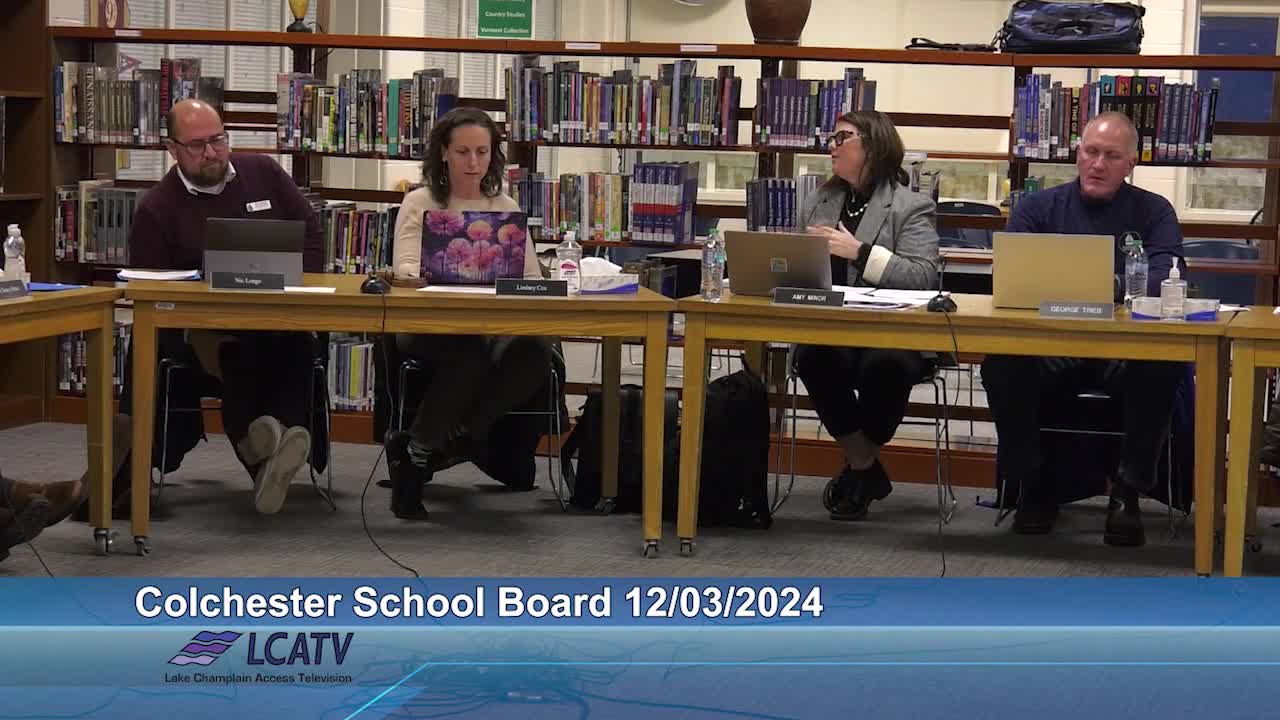 Colchester School Board reviews strict weapons policy amid rising violations and safety concerns