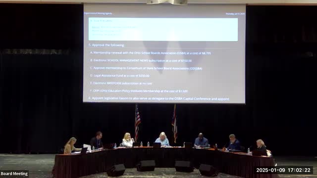 Lakota Local board elects Julie Schaefer president, approves calendar changes and administrative authorities