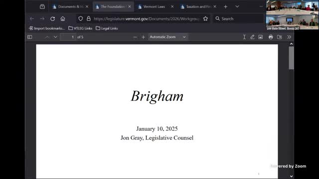 Legislative counsel reviews Brigham decision: state must ensure substantial equality of educational opportunity, but court left methods to legislature