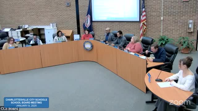 Charlottesville school board elects new chair, adopts consent agenda