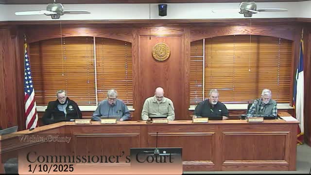 Wichita County holds volunteer fire department checks pending signed agreements; staff flags late invoices and software rollouts