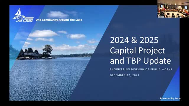 Lake Stevens council hears capital projects and TBP update; Main Street construction set to begin January