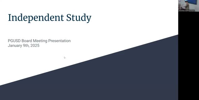 Board approves interim independent‑study changes as state law expands short‑term option