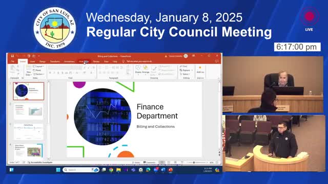 San Luis departments report high workloads, new systems and facility upgrades in year-end summaries