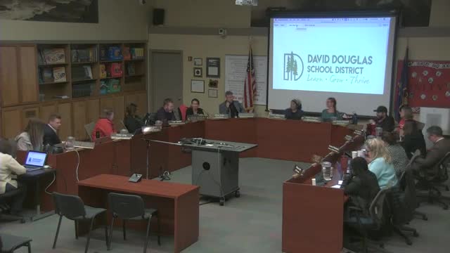 David Douglas board member Aaron Barrow announces resignation, will step away to focus on family and projects