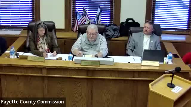 Fayette County commissioners elect John Brennaman president, set board assignments and procedural officers