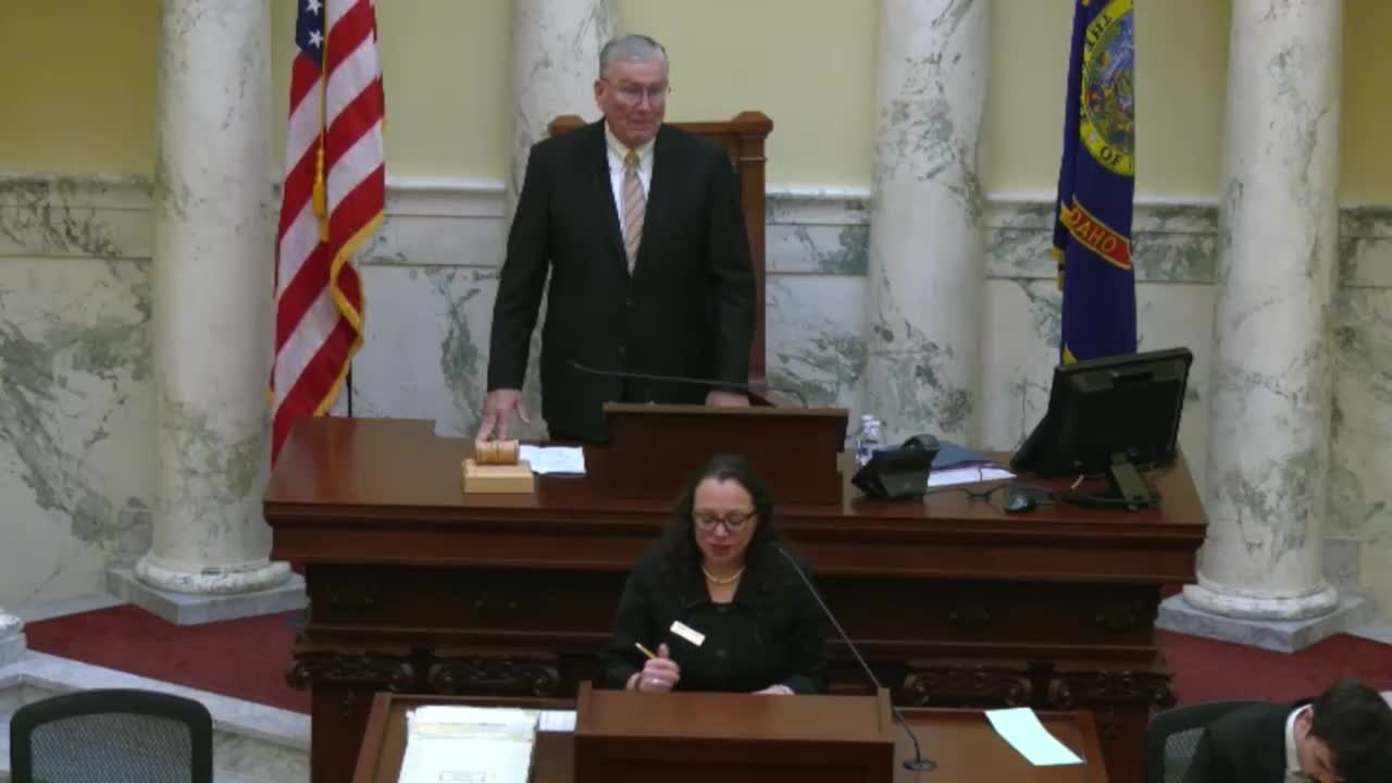 Idaho Senate refers six gubernatorial appointments to committees, approves journal and adjourns