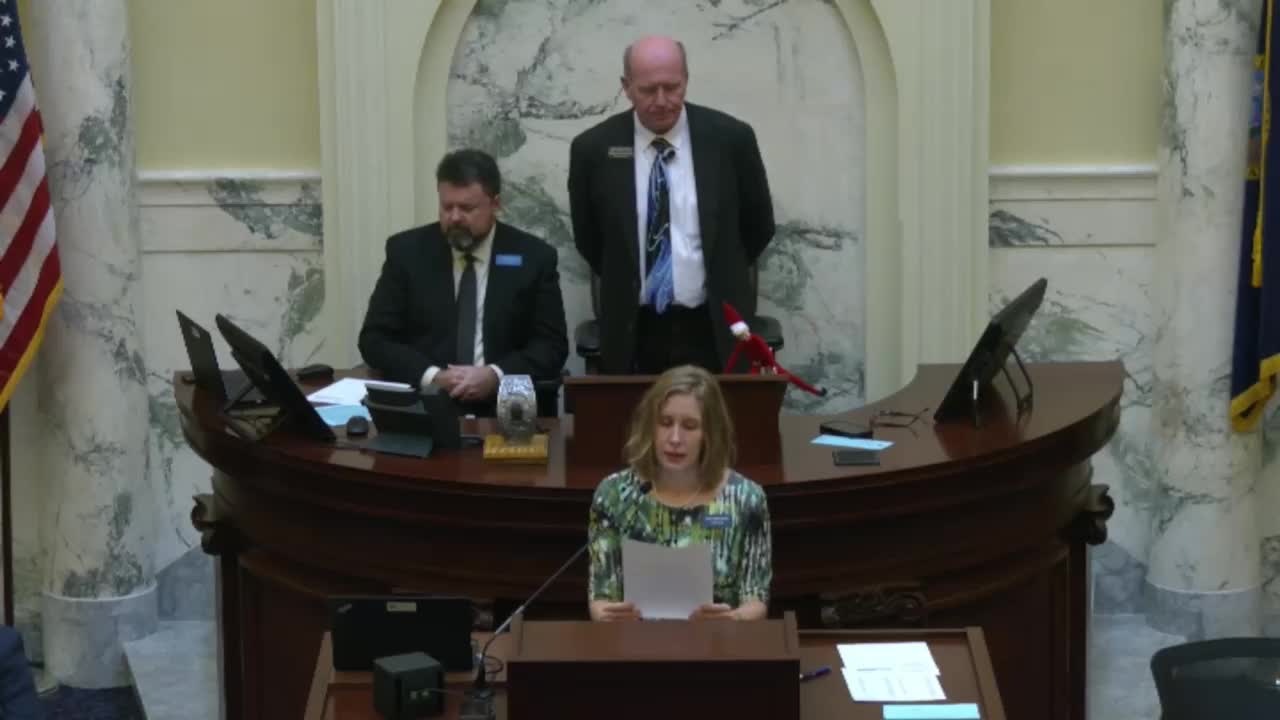 House introduces parental choice tax credit bill, changes initiative-petition rules; approves journal