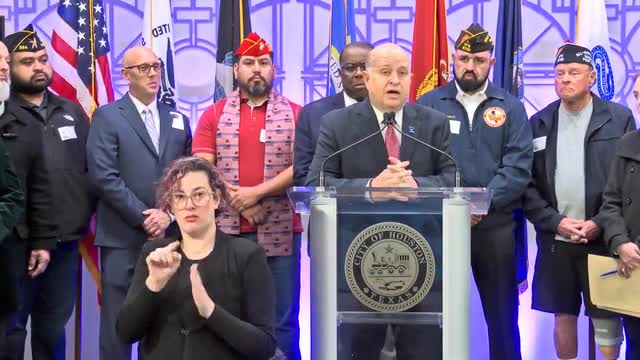 Houston officials launch initiative to reduce veteran suicide rates through lethal means storage