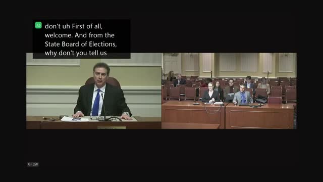 State elections administrator reviews 2024 operations, announces procurement timing and audit plans